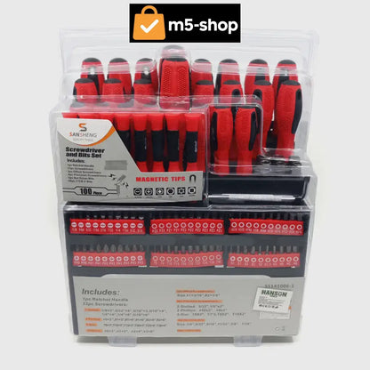 100-DELNI SET ODVIJAČA I BITOVA Alat