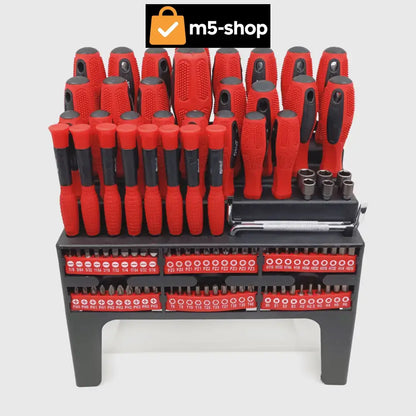 100-DELNI SET ODVIJAČA I BITOVA Alat