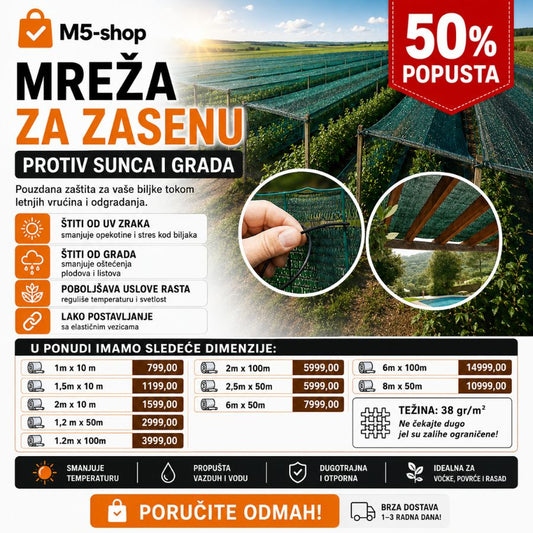 MREŽA ZA ZASENU-PROTIV SUNCA