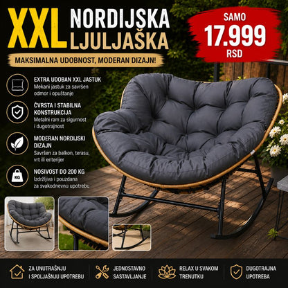 XXL NORDIJSKA LJULJAŠKA