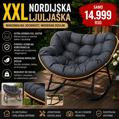 XXL NORDIJSKA LJULJAŠKA