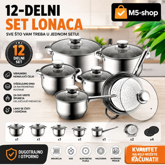 12-delni SET LONACA