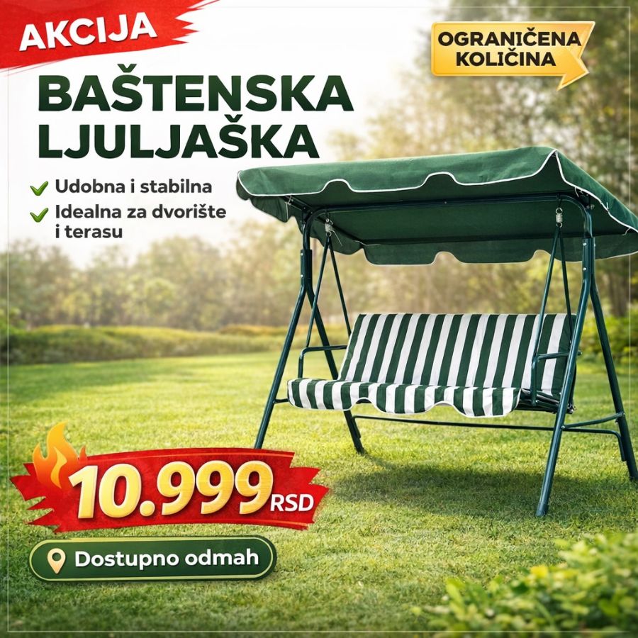 BAŠTENSKA LJULJAŠKA TROSED