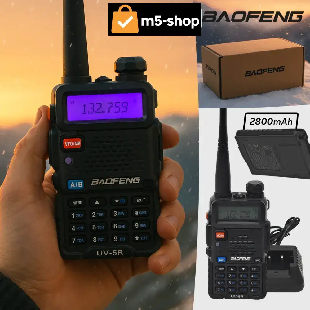 BAOFENG VISOKODOMETNI DIGITALNI VOKI TOKI