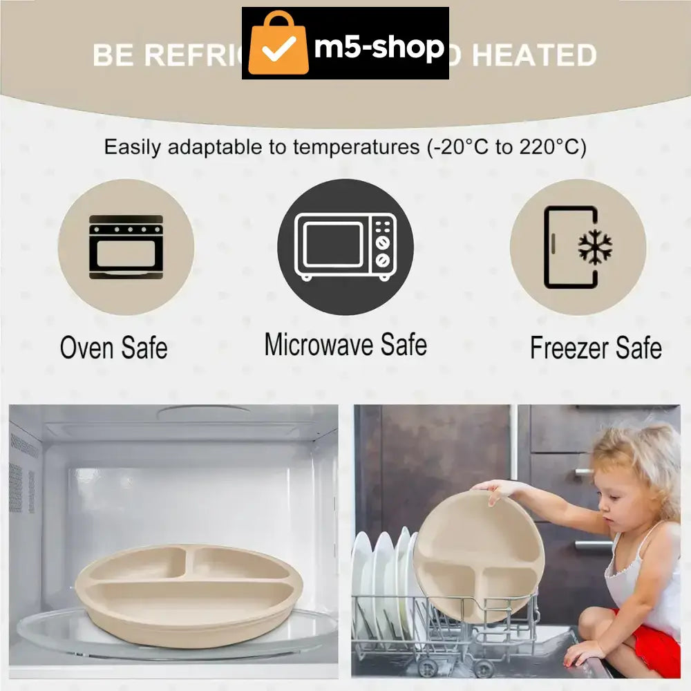 DEČIJI SILIKONSKI SET PRIBORA ZA JELO