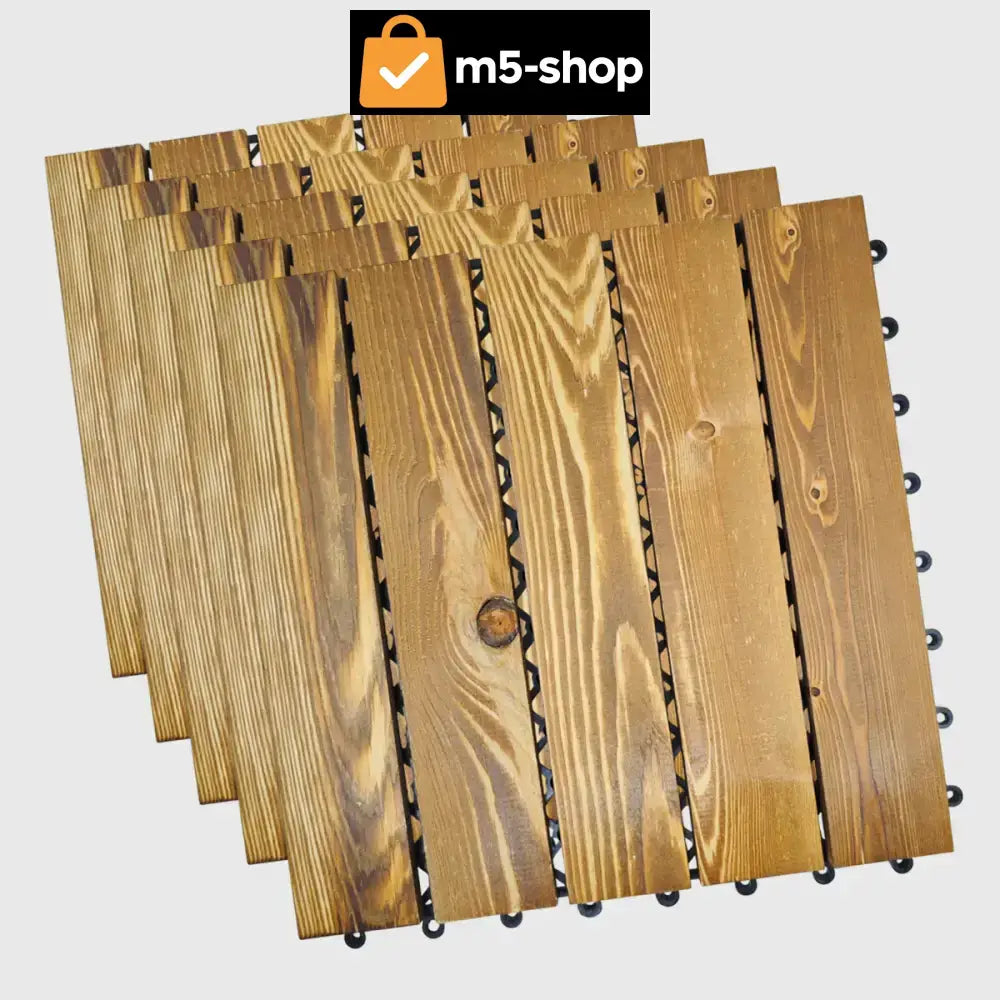 DRVENA PODNA OBLOGA-5 KOMADA