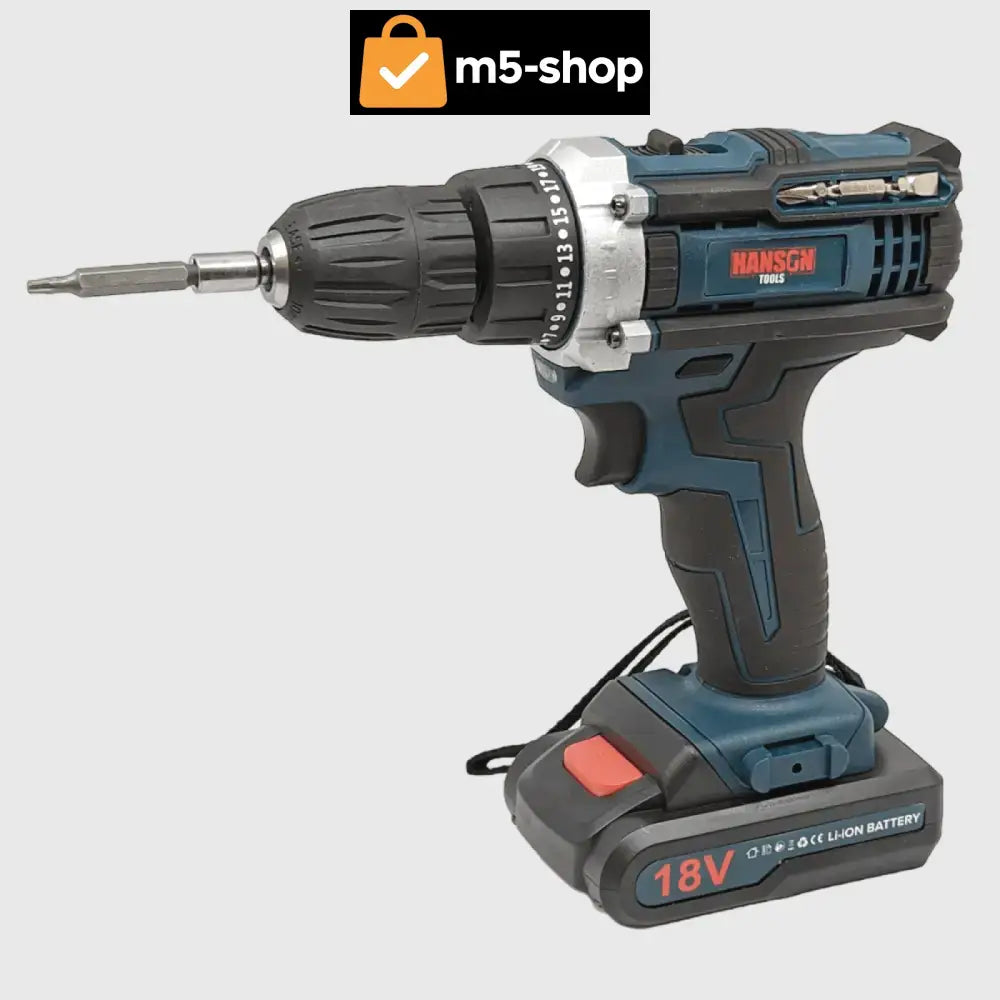 HANSON AKU BUŠILICA 18V + SET ALATA