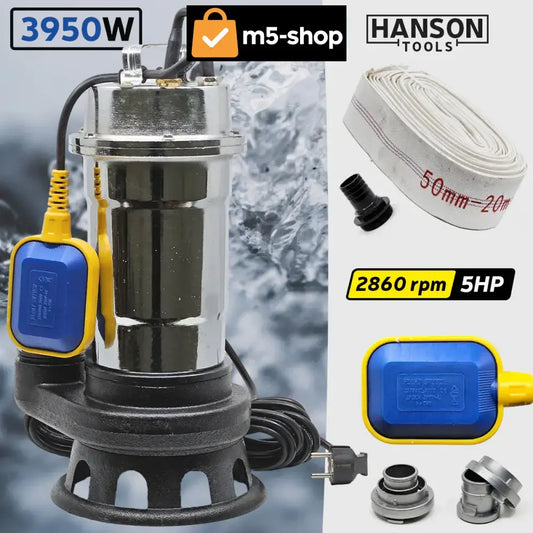 HANSON POTOPNA PUMPA ZA PRLJAVU VODU 3950W