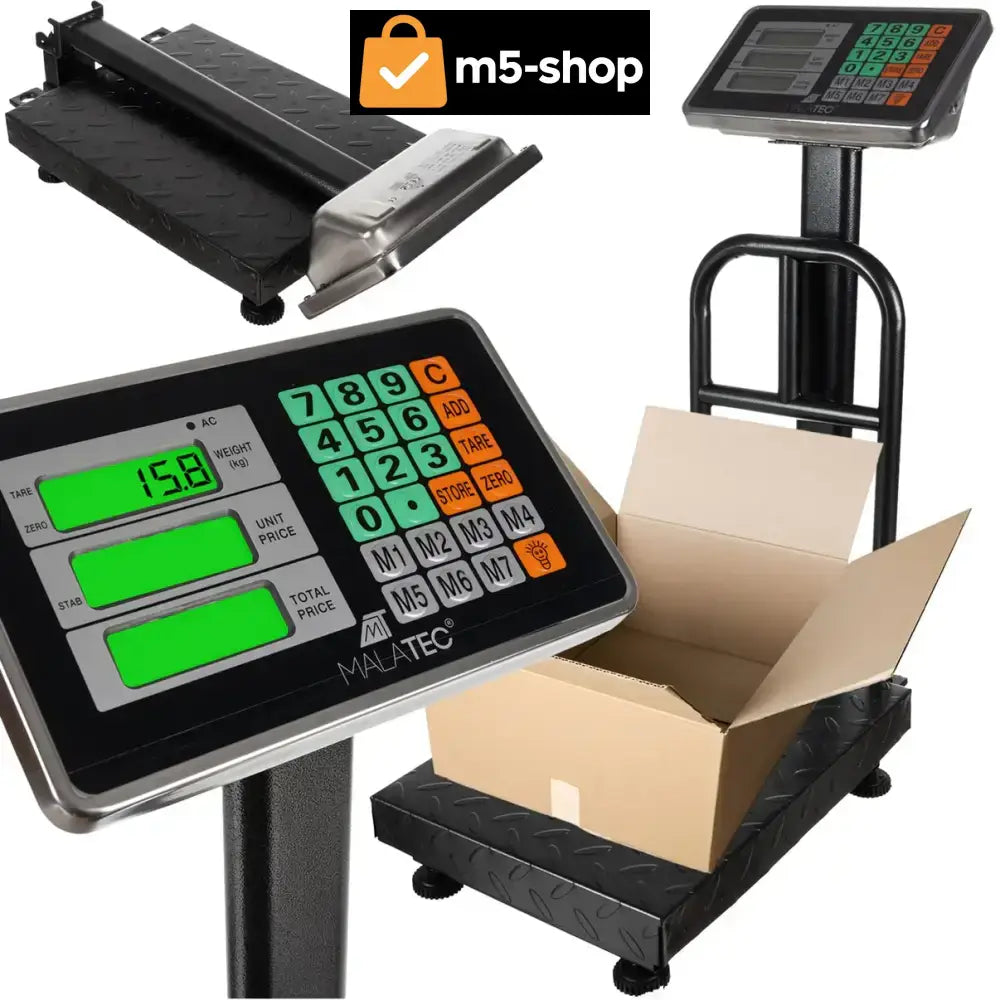 INDUSTRIJSKA DIGITALNA VAGA DO 300 KG