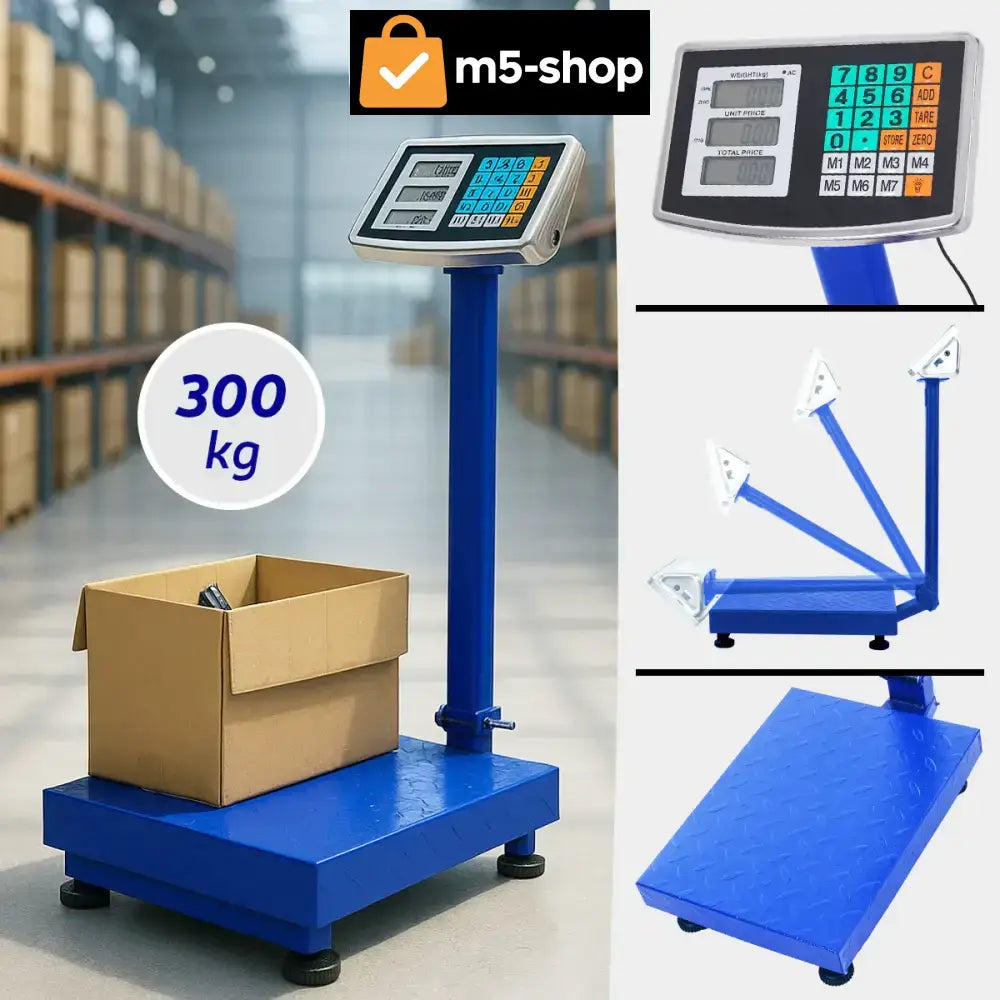 INDUSTRIJSKA DIGITALNA VAGA DO 300 KG