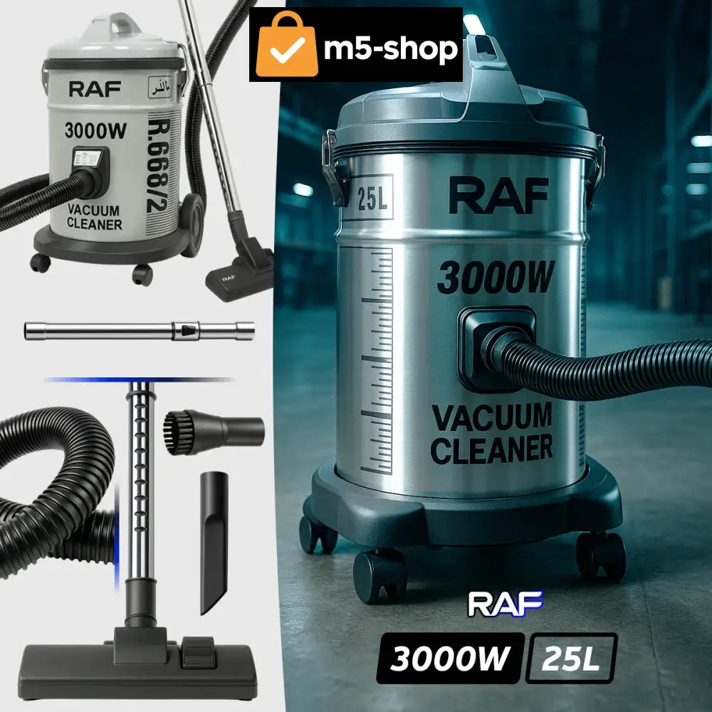 INDUSTRIJSKI SUVO-MOKRI USISAVAČ RAF 25L