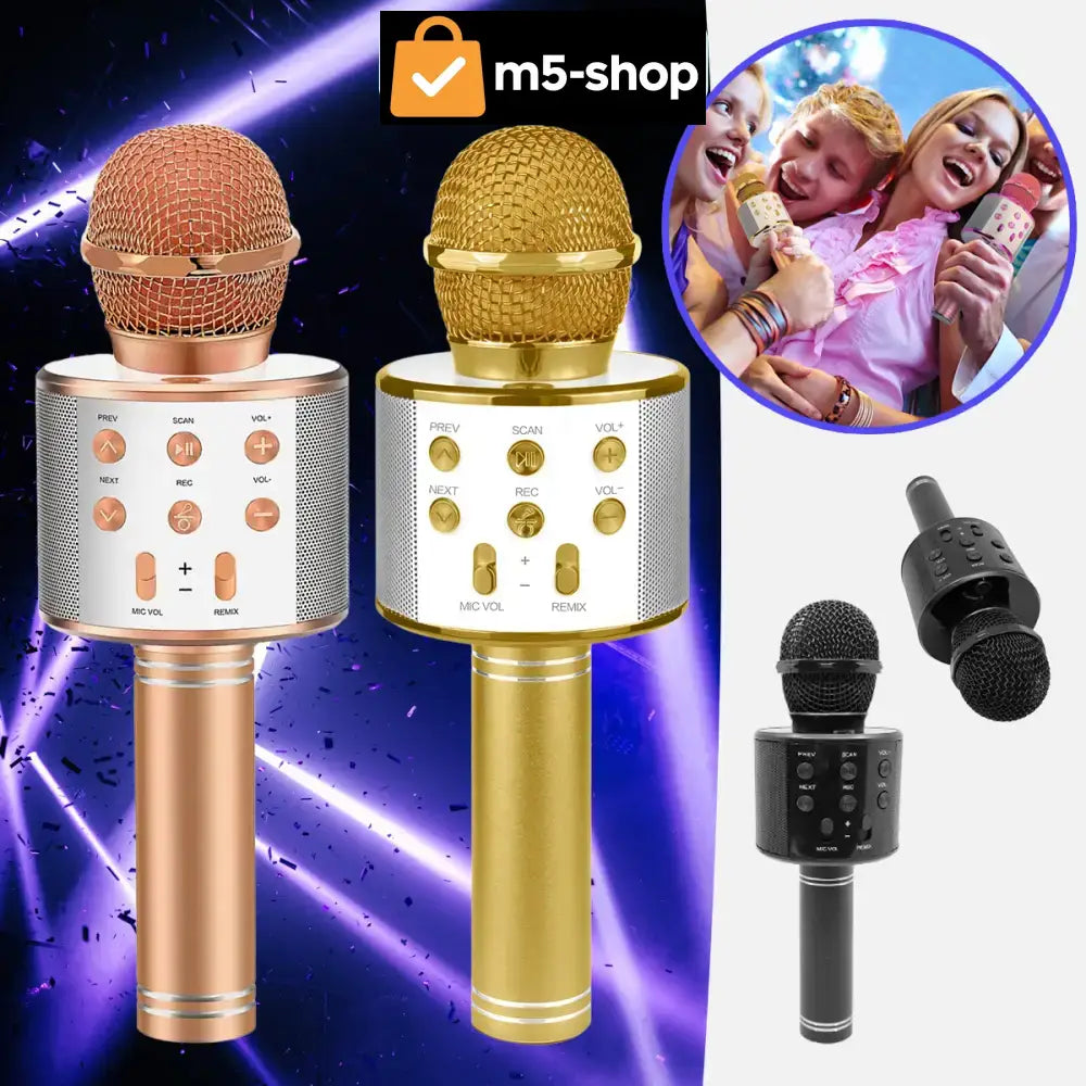 KARAOKE BLUETOOTH MIKROFON Elektronika