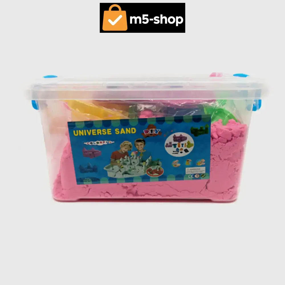 KINETIČKI PESAK 3KG + KALUPI + KANTA Kućanstvo