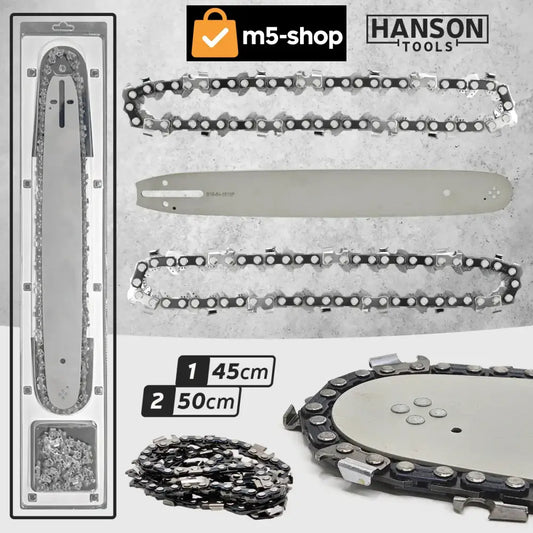 MAČ I LANAC ZA MOTORNU TESTERU-45 CM