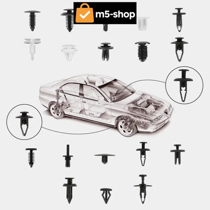 MONTAŽNE PLASTIČNE TIPLE ZAKOVICE - 635 komada