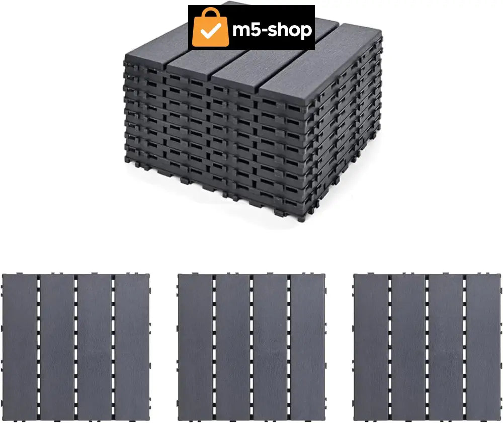 PLASTIČNE PODNE OBLOGE 30x30 cm-5 KOMADA