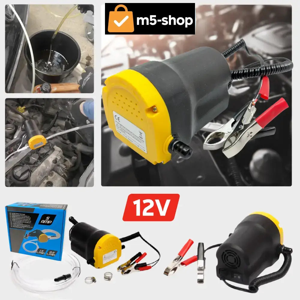 PUMPA PRETOČNA ZA ULJE I BENZIN 12V Alat