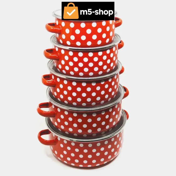 SET RETRO ŠERPI - 5 KOMADA