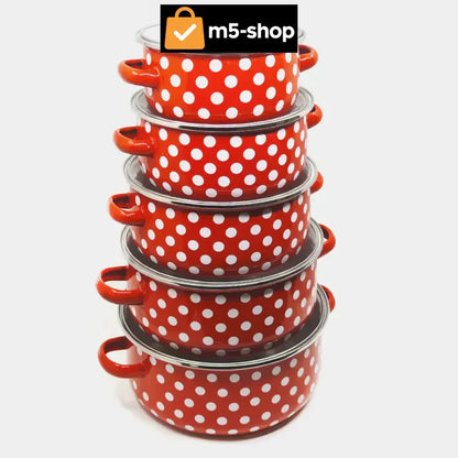 SET RETRO ŠERPI - 5 KOMADA