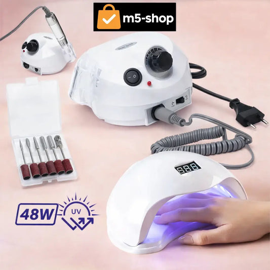 SET TURPIJA I UV LAMPA ZA NOKTE