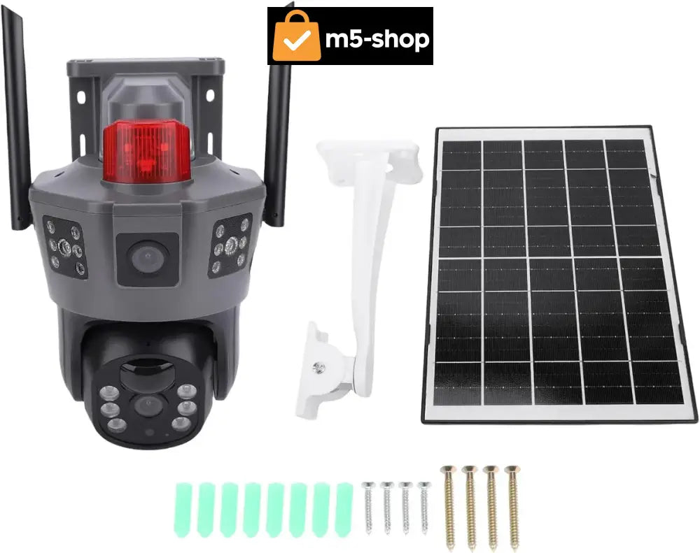 SOLARNA 4G KAMERA SA 4 SOČIVA