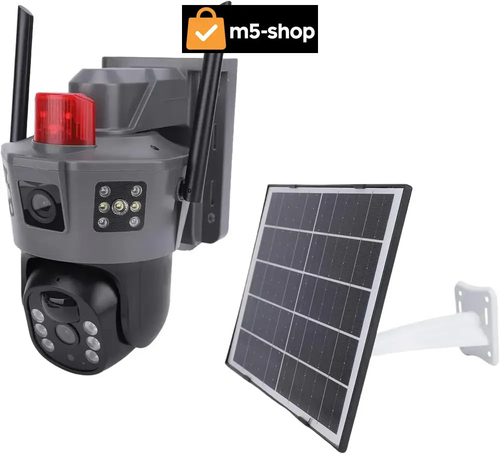 SOLARNA 4G KAMERA SA 4 SOČIVA