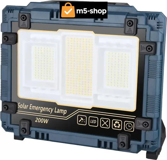 SOLARNA LAMPA I POWERBANK 200W