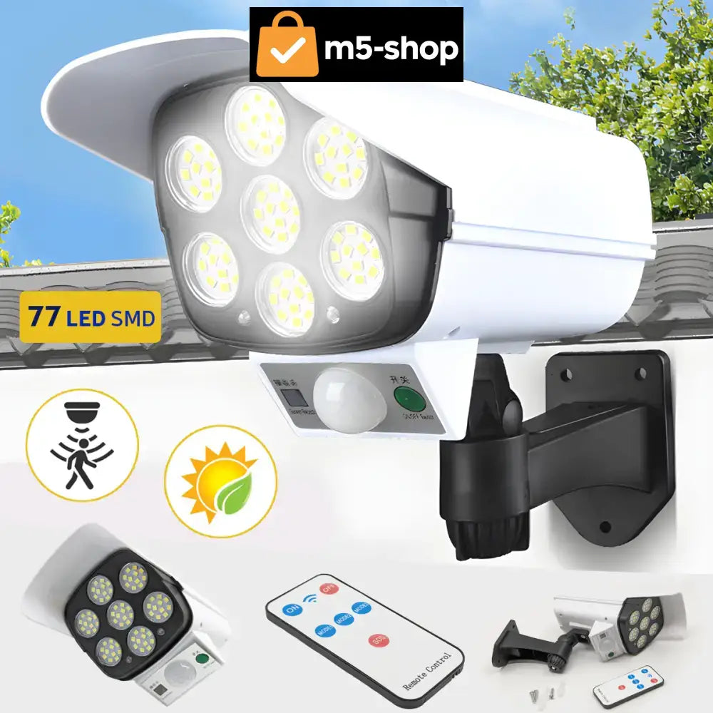 SOLARNA LAMPA/LAŽNA KAMERA NIGHT SHIELD