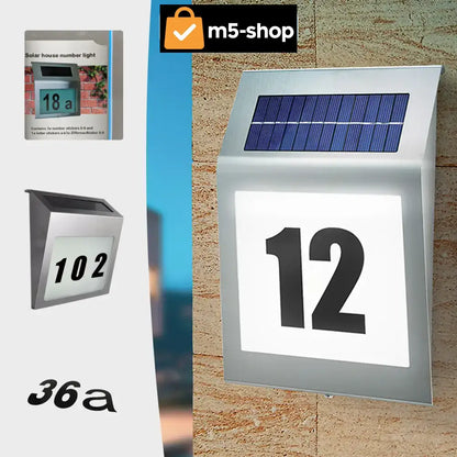 SOLARNA SVETILJKA SA KUĆNIM BROJEM Elektronika