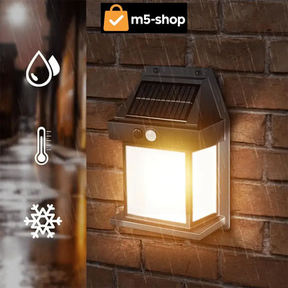 SOLARNA ZIDNA LAMPA ’PALLE’- 2kom