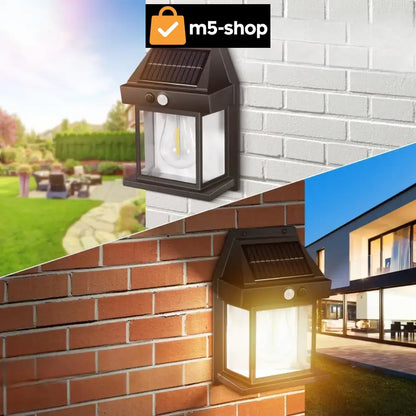 SOLARNA ZIDNA LAMPA ’PALLE’- 2kom