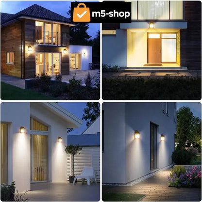 SOLARNA ZIDNA LAMPA ’PALLE’- 2kom