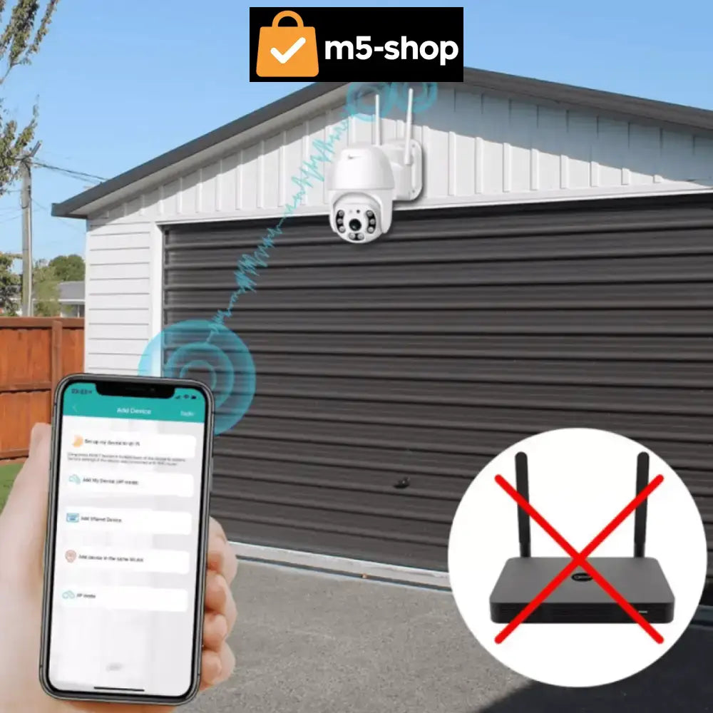 WIFI VODOTPORNA ROTIRAJUĆA KAMERA 360° Elektronika