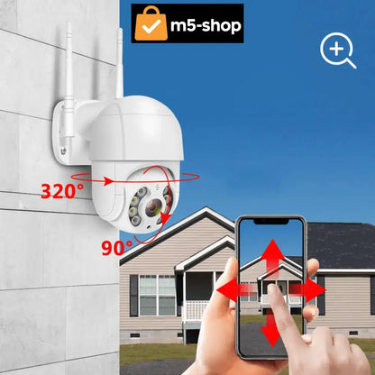 WIFI VODOTPORNA ROTIRAJUĆA KAMERA 360° Elektronika